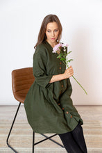 Zinnia Dress - Army Green