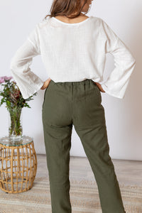 Desert Rose Pants - Army Green