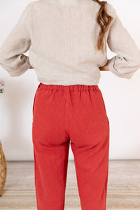 Desert Rose Pants - Red