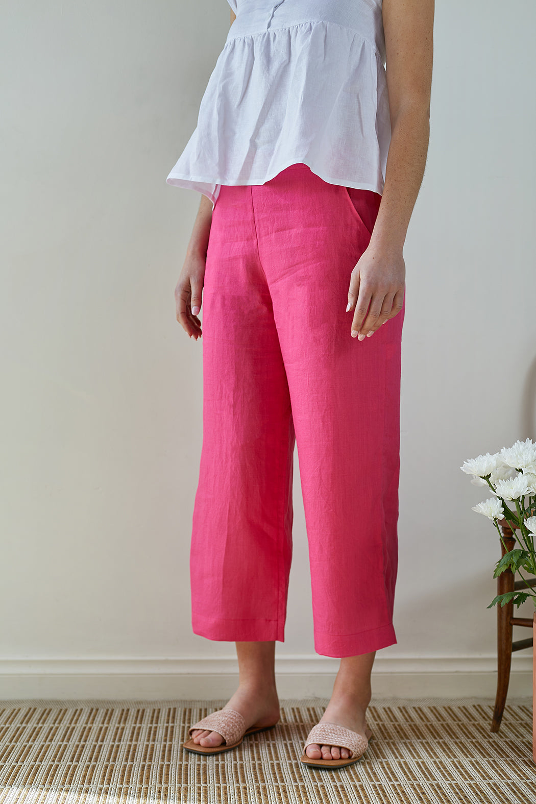 Holly Hock Pants - Pink