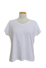 Periwinkle Tee - Pure White